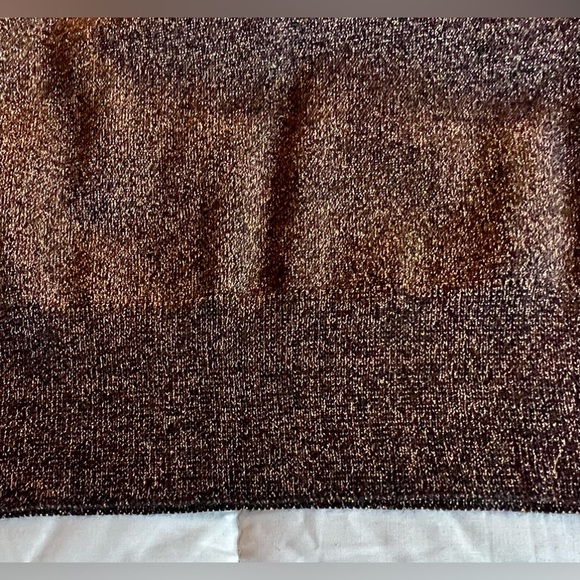 NWT Worthington black and metallic gold sleeveless top. Women’s size XL. - Picture 7 of 8